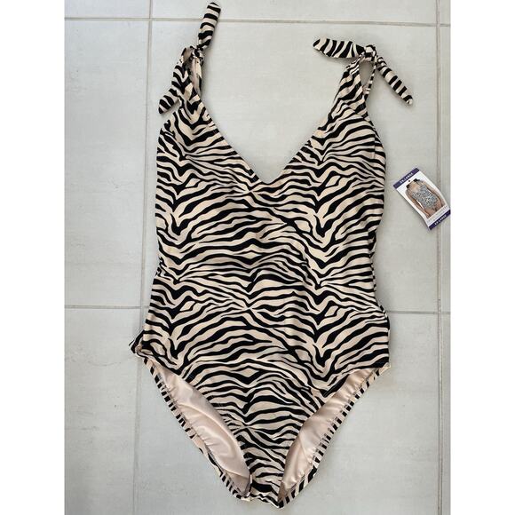 Social Standard Other - Social Standard Sanctuary Swim One Piece Swimsuit Print Swimwear
